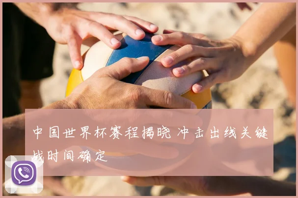 中国世界杯赛程揭晓 冲击出线关键战时间确定
